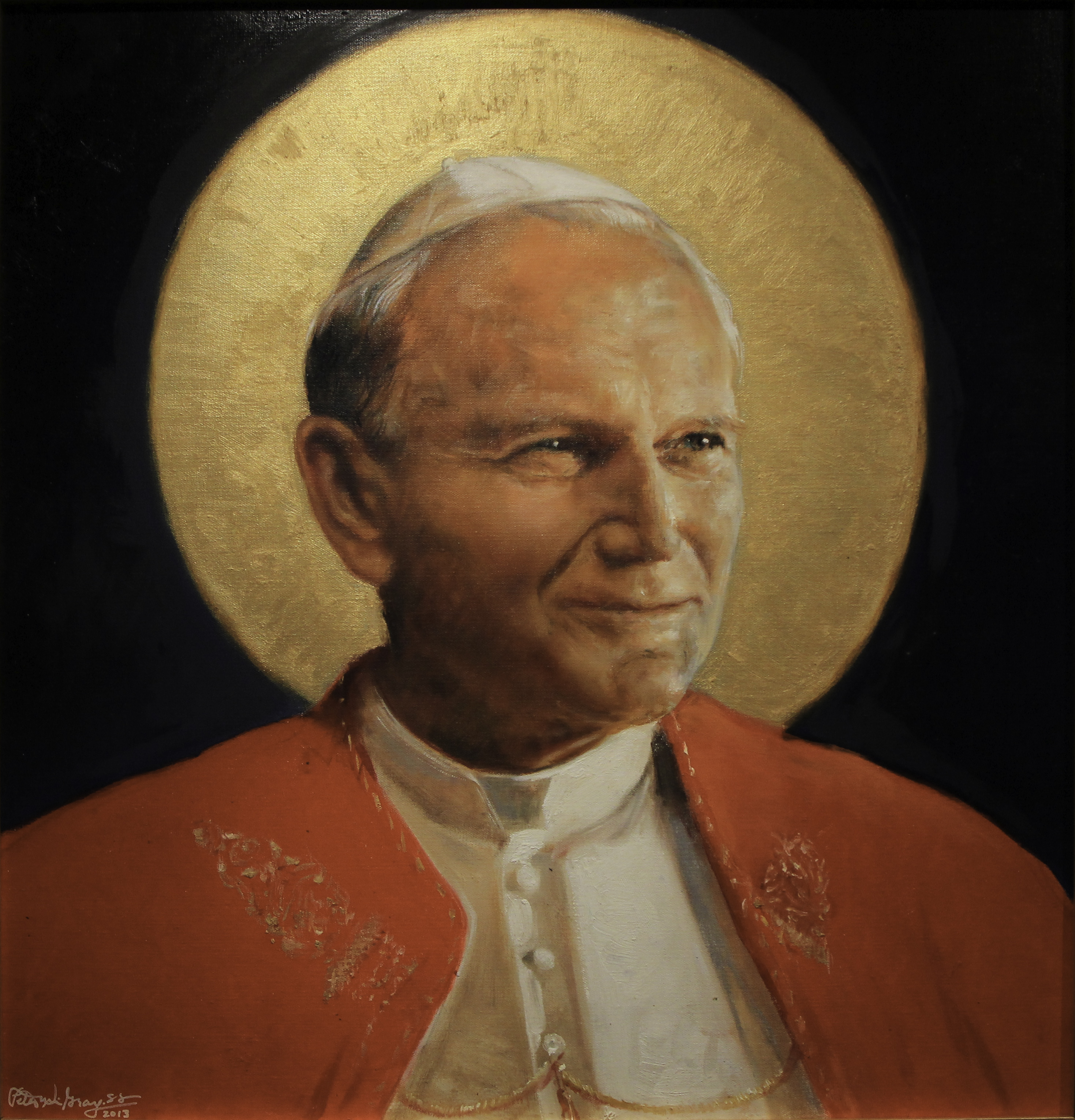 pope john paul ii shot mother mary